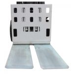 Šakinio krautuvo priedas, stūmimo priedas, šakinio krautuvo stūmimas / traukimas